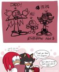  baby comic fan_character jadegullyzone knuckles_the_echidna male male/male shadow_the_hedgehog sonic_(series) text young 