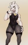  anthro asriel_dreemurr asriel_dreemurr_(god_form) avante92 boss_monster bovid bulge caprine clothing fur hand_on_thigh hi_res horn jewelry looking_at_viewer male mammal necklace open_mouth simple_background undertale video_games white_fur 