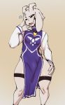 anthro asriel_dreemurr asriel_dreemurr_(god_form) avante92 boss_monster bovid caprine clothed clothing fur hand_on_thigh hi_res jewelry looking_at_viewer mammal necklace open_mouth simple_background undertale video_games white_fur 