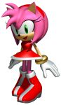  1girl 3d 3d_(artwork) amy_rose anthro big_eyes boots bracelet dress eyelashes female female_focus female_only fur gloves green_eyes hair hairband highres legs looking_at_viewer official_art open_mouth pink_fur pink_hair pointy_ears red_dress red_skirt sega skirt smile sonic_(series) sonic_heroes tongue transparent_background video_games 