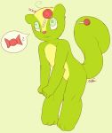  2011 bulge candy countershading food happy_tree_friends hi_res lollipop male mammal nutty_(htf) rodent sciurid simple_background snofu speech_bubble sugar_rush_(disambiguation) white_countershading 