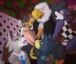  accipitrid accipitriform animal_crossing anthro apollo_(animal_crossing) armpit_fetish armpit_lick avian bald_eagle ball_fondling balls beak bird blush bottomless canid canine canis chief_(animal_crossing) clothed clothing cock_worship collaborative_fellatio cum cum_on_face cum_on_penis cumshot eagle ejaculation erection fang_(animal_crossing) fellatio fondling group group_sex harem hi_res humanoid_penis interspecies invalid_tag licking lobo_(animal_crossing) male male/male mammal nintendo oral orgasm orgy penile penis penis_lick savoon sea_eagle sex tongue tongue_out video_games wolf wolfgang_(animal_crossing) 