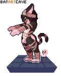  animated anthro batartcave black_fur digital_media_(artwork) domestic_cat felid feline felis full-length_portrait fur glans loop male mammal mummy penis pink_glans pixel_(artwork) pixel_animation portrait red_eyes side_view solo undead white_penis wraps 