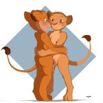 1:1 5_fingers anthro anthro_on_anthro anthro_penetrated anthro_penetrating anthro_penetrating_anthro anthrofied butt cub cuddling cum cum_drip cum_from_pussy cum_in_pussy cum_inside cum_leaking cum_string disney dripping duo erection eye_contact felid female female_penetrated fur hi_res hug humanoid_hands invalid_tag launny lion looking_at_another love male male/female male_penetrating mammal multicolored_fur nala nipples nude pantherine penetration penis pussy sex simba simple_background smile standing standing_sex the_lion_king two_tone_fur vaginal vaginal_penetration yellow_sclera young 