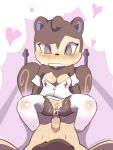  after_sex animal_crossing bed blush breasts cum cum_on_breasts cum_on_face female first_person_view male male/female mammal muttgirl nintendo pecan_(animal_crossing) penis pov_sex pussy rodent sciurid video_games 