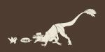  2019 absurd_res claws clothed clothing dinosaur dragon duo feral ferrety-lixciaa hat headgear headwear hi_res open_mouth reptile scalie simple_background standing teeth tongue 