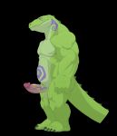  2017 2d_animation 4_toes 5_fingers alligator alligatorid animated balls barefoot crocodilian erection green_scales green_skin humanoid_penis luvbites male muscular muscular_male nude penis reptile scales scalie solo toes vein veiny_penis vincent_(luvbites) wolfy-nail 