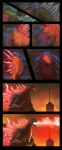  absorption_vore alternate_universe blazingifrit comic godzilla godzilla_(series) hi_res kaiju orga_(kaiju) swallowing toho transformation vore 