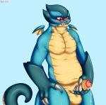  2019 anthro balls blush claws cum digital_media_(artwork) dragon dragon_city drooling erection friendship_dragon hi_res humanoid_penis male masturbation penile penile_masturbation penis reptile saliva scalie secrets-from-dark simple_background solo sweat video_games wings 