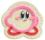  highres kirby kirby's_epic_yarn kirby_(series) nintendo no_humans official_art smile transparent_background yarn 