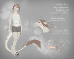  anthro bottomwear clothing fan_character female fern little.sparrow mammal shorts solo topwear 