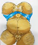  2019 anthro ball_tuft balls belly clothed clothing flaccid hi_res male mammal moobs navel nipples open_shirt overweight overweight_male partially_clothed penis pubes shirt small_penis solo suid suina suishou0602 sus_(pig) topwear uncut wild_boar 