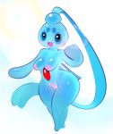  alternate_species blue_eyes blush breasts elpatrixf female humanoid humanoidized legendary_pok&eacute;mon looking_at_viewer marine nintendo nipples not_furry nude open_mouth phione pok&eacute;mon pok&eacute;mon_(species) pok&eacute;morph pussy simple_background smile solo video_games 
