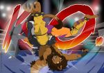  chain dragon dragoncircuit felid fight lion male male/male mammal pantherine suplex sweat tekken video_games wrestling zabi 