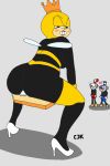  &lt;3 2019 animated anthro arthropod bee being_watched big_butt blush bubble_butt butt clothed clothing crown cup cuphead_(game) deep_penetration dildo erection eyelashes female footwear high_heels huge_butt hymenopteran insect looking_at_another male masturbation mdhr_studios mugman on_top overweight partially_clothed penetration pussy reverse_cowgirl_position rumor_honeybottoms sex sex_toy shoes signature simple_background slightly_chubby smile teeth theunokcringe thick_lips tongue toying_self vaginal vaginal_penetration video_games wings yellow_nose 