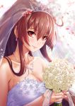  dress kantai_collection sakiyamama wedding_dress yamato_(kancolle) 