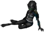  2019 alpha_channel anthro black_fur black_hair black_nose blizzard_entertainment breasts canid canine clothed clothing digital_media_(artwork) female fur hair konsumo mammal simple_background sitting solo transparent_background video_games warcraft were werecanid werecanine werewolf worgen 