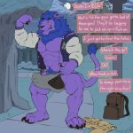  ! ... 1:1 2019 4_toes 5_fingers ? abs anthro backpack balls body_hair bulge claws clothing comic detailed_background dialogue digital_drawing_(artwork) digital_media_(artwork) expansion felid field fur growth happy_trail jacket jockstrap koorivlf lamp laugh lion male mammal mane moon mostly_nude muscle_growth muscular muscular_male night pantherine pants penis penis_base penis_outline post_transformation purple_fur sidewalk smile solo speech_bubble teeth tenting toes topwear torn_clothing tree underwear vein veiny_penis were 