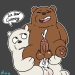  anal anal_penetration balls brother brothers brown_bear cartoon_network grizzly_(wbb) grizzly_bear hi_res ice_bear incest male male/male mammal peachy-pudding penetration penis polar_bear sibling ursid ursine we_bare_bears 