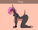  anthro big_breasts blush breasts canid canine collar female hanging_breasts hi_res mammal wherewolf 