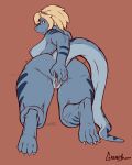  all_fours anthro breasts butt female greasymojo hi_res lizard looking_back masturbation nipples nude penetration pussy reptile scalie sex_toy solo thick_thighs vaginal vaginal_penetration vibrator 
