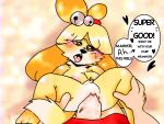  &lt;3 2019 3_toes 5_fingers animal_crossing anthro bell bestiality big_breasts blush breasts canid canine canis chatnoirxx_(artist) clitoris clothed clothing dialogue digital_media_(artwork) domestic_dog dripping duo english_text erection female feral fur glistening grip hair human humanoid_penis isabelle_(animal_crossing) looking_pleasured male male/female mammal nintendo nude open_mouth partially_clothed penetration penis pussy pussy_juice sex shih_tzu shirt simple_background speech_bubble sweat text thick_thighs thrusting toes tongue topwear toy_dog video_games villager_(animal_crossing) watermark 