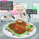  ?! cephalopod flattened hi_res inkling marina_(splatoon) marine mollusk nintendo noh-buddy pearl_(splatoon) splatoon transformation video_games 