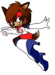  bobcat fan_character felid feline female lynx mammal solo sonic_(series) soul-the-mysterious 