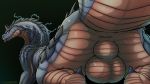  16:9 2018 animal_genitalia anus backsack balls big_balls brown_scales butt capcom close-up dragon electricity fanged_wyvern feral fur green_background grey_fur kuroodod looking_at_viewer looking_back male monster monster_hunter perineum presenting presenting_anus presenting_hindquarters raised_tail rear_view red_eyes scales scalie sheath simple_background solo tobi-kadachi tongue tongue_out video_games wyvern 