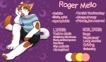  abstract_background blush bottomwear clothing domestic_cat felid feline felis hi_res male mammal model_sheet ricket roger_mello shorts sitting slightly_chubby solo tired turkish_van yellow_eyes 