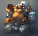  absurd_res anal anal_penetration anthro balls bear big_dom_small_sub bovid bovine caprine dominant duo erection fur genitals hi_res humanoid humanoid_genitalia humanoid_penis league_of_legends male male/male male_penetrated male_penetrating mammal muscular muscular_anthro muscular_male nipples nude open_mouth ornn_(lol) pecs penetration penis polar_bear riot_games sex size_difference smile tongue tongue_out ursine vein veiny_penis volibear white_body white_fur wulfer-shepherd yellow_body yellow_fur 