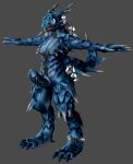  2019 3d_(artwork) blue_eyes digital_media_(artwork) dragon male penis sdx3 simple_background solo t-pose 