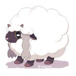  1:1 2019 ambiguous_gender animated bovid caprine feral fluffy horizontal_pupils low_res mammal nintendo pigtails pink_nose pok&eacute;mon pok&eacute;mon_(species) quadruped smile solo video_games wool wooloo wunkolo 