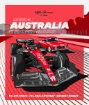  1boy absurdres alfa_romeo australia bridge car english_commentary formula_one formula_racer grey_helmet highres lafansujie logo motor_vehicle race_vehicle racecar real_life shadow spoiler_(automobile) valtteri_bottas vehicle_focus vehicle_request 