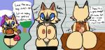 animal_crossing anthro bedroom_eyes big_breasts big_butt bottomwear breasts bubble_butt butt canid canine canis clothed clothing disembodied_penis duo female first_person_view genitals half-closed_eyes heart_eyes heart_symbol hot_dogging hotpants klutzatdusk lipstick lipstick_on_penis looking_at_viewer makeup male male/female mammal narrowed_eyes nintendo oral oral_penetration penetration penis seductive sex shirt short_stack shorts skimpy tank_top tight_clothing topwear vivian_(animal_crossing) wolf