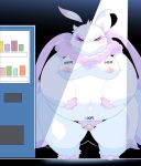  2019 anthro arthropod balls belly flaccid hi_res insect lepidopteran male moobs moth night nipples obese overweight overweight_male penis sigenoya solo takotyutyu 