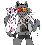 alienbox anthro bnwo eeveelution female generation_6_pokemon male male/female male/male matt_walsh meme nintendo pokemon pokemon_(species) project_destination rakeonray rape_face relt reltfursona soldering_iron solo sourcebox sylveon wolf-lizard