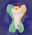 absurd_res armpit_fetish balls candy crocodile crocodilian crocodylid dessert food food_creature gabeccoon genitals glitch_productions gummigoo_(tadc) gummy_(food) gummy_creature hi_res living_candy male muscular muscular_male penis reptile scalie solo the_amazing_digital_circus