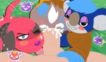  anal anal_penetration animal_crossing animal_crossing_pocket_camp anthro big_butt blue_body blue_fur blush bodily_fluids butt canid canine cherry cherry_(animal_crossing) cum cum_in_ass cum_inside deirdre_(animal_crossing) english_text female female/female female_penetrated first_person_view food foursome fruit fur genital_fluids genitals group group_sex heart_symbol hi_res human human_on_anthro interspecies koala male male/female male_penetrating male_penetrating_female mammal marsupial nintendo oral outside pawpads paws penetration penile penile_penetration penis penis_in_ass plant red_body red_fur sex smile sunny text vombatiform weirdkoaladream yuka_(animal_crossing) 