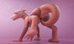  2017 3d_(artwork) anus autopenetration brown_eyes claws countershading critterclaws crittermatic digital_media_(artwork) dragon female feral hi_res hindpaw looking_at_viewer looking_back masturbation open_mouth paws penetration prehensile_tail pussy pussy_juice raised_foot rear_view red_body scalie simple_background solo tail_masturbation teeth vaginal vaginal_penetration 