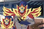 2019 abs akumi:artist canid canine detailed_background english_text front_view hi_res legendary_pok&eacute;mon looking_at_viewer male mammal muscular muscular_male nintendo pok&eacute;mon pok&eacute;mon_(species) solo text video_games zamazenta 