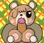  animal_crossing anthro bear big_breasts big_butt big_penis breast_play breasts butt duo female first_person_view genitals human kissing klutzatdusk looking_at_viewer male male/female mammal maple_(animal_crossing) nintendo one_eye_closed oral penis penis_kissing pov_blowjob pov_titfuck sex titfuck wide_hips wink 