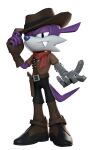  3d_(artwork) anthro canid canine canis clothing cowboy cowboy_hat digital_media_(artwork) dipodid fang_the_hunter fangs hat headgear headwear hi_res idw_publishing jerboa m0lag male male/male mammal metal_arm mustelid musteline portrait rodent sega solo sonic_the_hedgehog_(comics) sonic_the_hedgehog_(idw) sonic_the_hedgehog_(series) teeth three-quarter_portrait true_musteline unknown_species weasel wolf 
