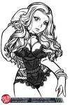  asura big_breasts big_ears breasts clothing guild_wars hi_res humanoid lingerie sketch video_games 