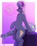  absurd_res alcohol animal_genitalia animal_penis balls beverage big_penis biped bodily_fluids cocktail cocktail_glass container cup czu drinking_glass earth_pony equid equine equine_genitalia equine_penis eyewear friendship_is_magic genital_fluids genitals glass glass_container glass_cup hasbro hi_res hoity_toity_(mlp) horse male mammal martini medial_ring my_little_pony penis pony precum semi-anthro solo sunglasses wet wet_penis 