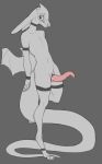  2019 animal_genitalia animal_penis anthro belly black_and_white blush dragon dripping erection grey_background hi_res invalid_tag laco male membrane_(anatomy) membranous_wings monochrome navel nubbed_penis nude penis precum presenting scalie simple_background sketch slit solo standing tapering_penis ventox wings 