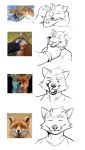  &lt;3 2018 ambiguous_gender anthro boxer_briefs canid canine clothing crossed_arms elfein eyes_closed feral fox fur happy hi_res lying male mammal multicolored_fur multiple_images nude one_eye_closed orange_fur outside petting polo_shirt real red_fox shirt simple_background sketch smile snow solo solo_focus tank_top topwear two_tone_fur underwear url white_background white_fur 