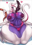  2019 anthro anthrofied breasts dildo female hi_res matospectoru nintendo nipples nude pok&eacute;mon pok&eacute;mon_(species) pok&eacute;morph pussy reptile salazzle scalie sex_toy shiny_pok&eacute;mon slightly_chubby solo thick_thighs video_games 