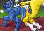  digimon forceswerwolf gomamon krystal renamon star_fox 