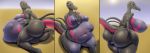  2019 abdominal_bulge absorption_vore absurd_res anal anal_vore anthro anthrofied belly big_belly big_breasts big_butt breast_expansion breasts butt butt_expansion comic death digestion digital_media_(artwork) drpolice female female_pred hand_on_breast hand_on_butt hand_on_stomach hi_res huge_breasts huge_butt lizard navel nintendo nipples nude open_mouth pok&eacute;mon pok&eacute;mon_(species) post_vore reptile salandit salazzle scalie simple_background smile squeezing story story_in_description thick_thighs tongue video_games vore weight_gain wide_hips 